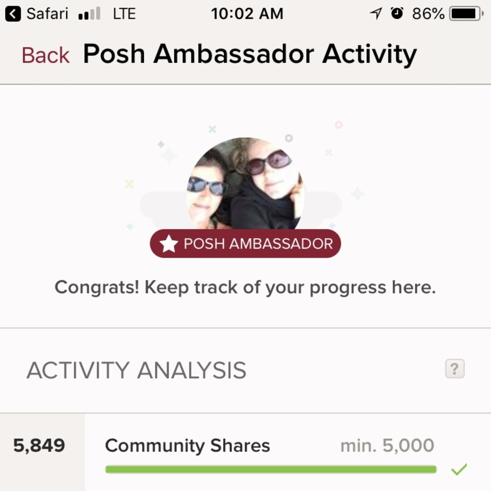🎉🥂Yay! I’m a Posh Ambassador! 🥂🎉